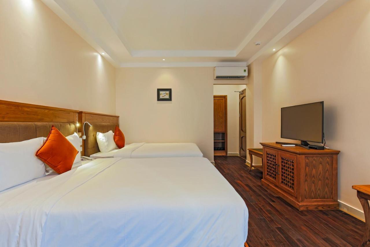 Hoang Lan Hotel Cidade de Ho Chi Minh Exterior foto