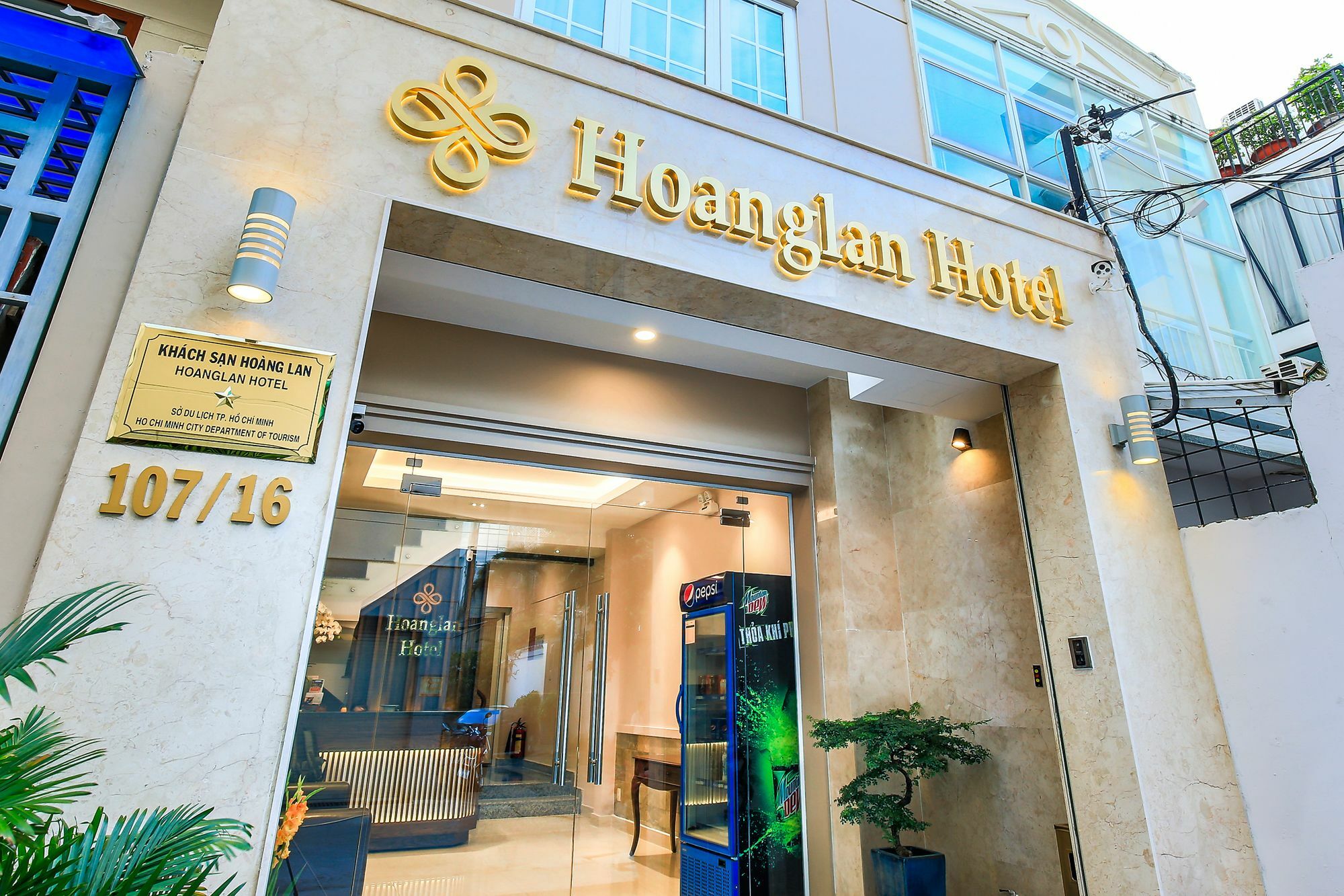 Hoang Lan Hotel Cidade de Ho Chi Minh Exterior foto
