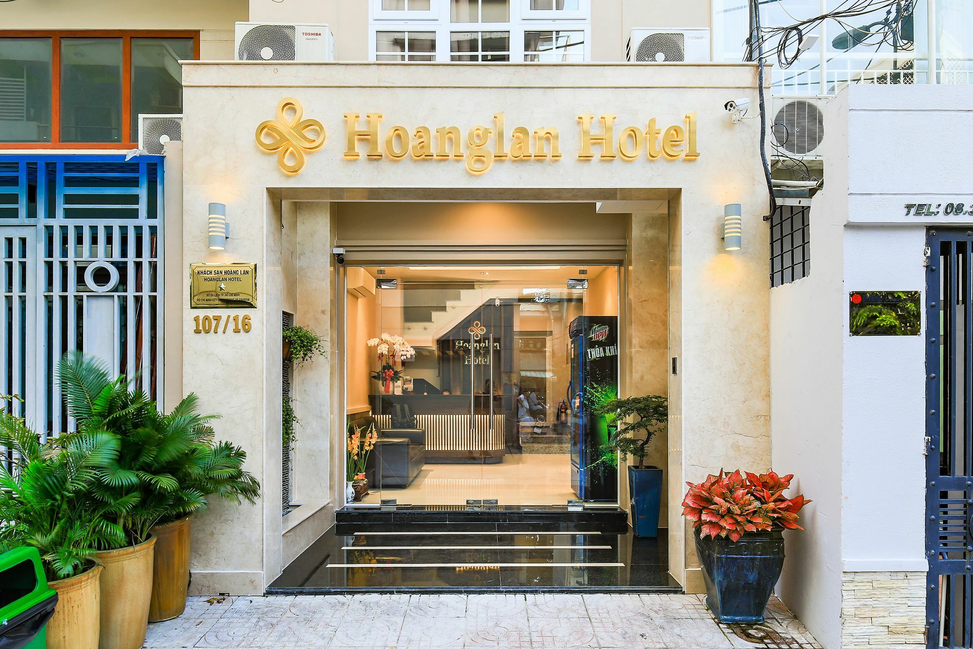Hoang Lan Hotel Cidade de Ho Chi Minh Exterior foto